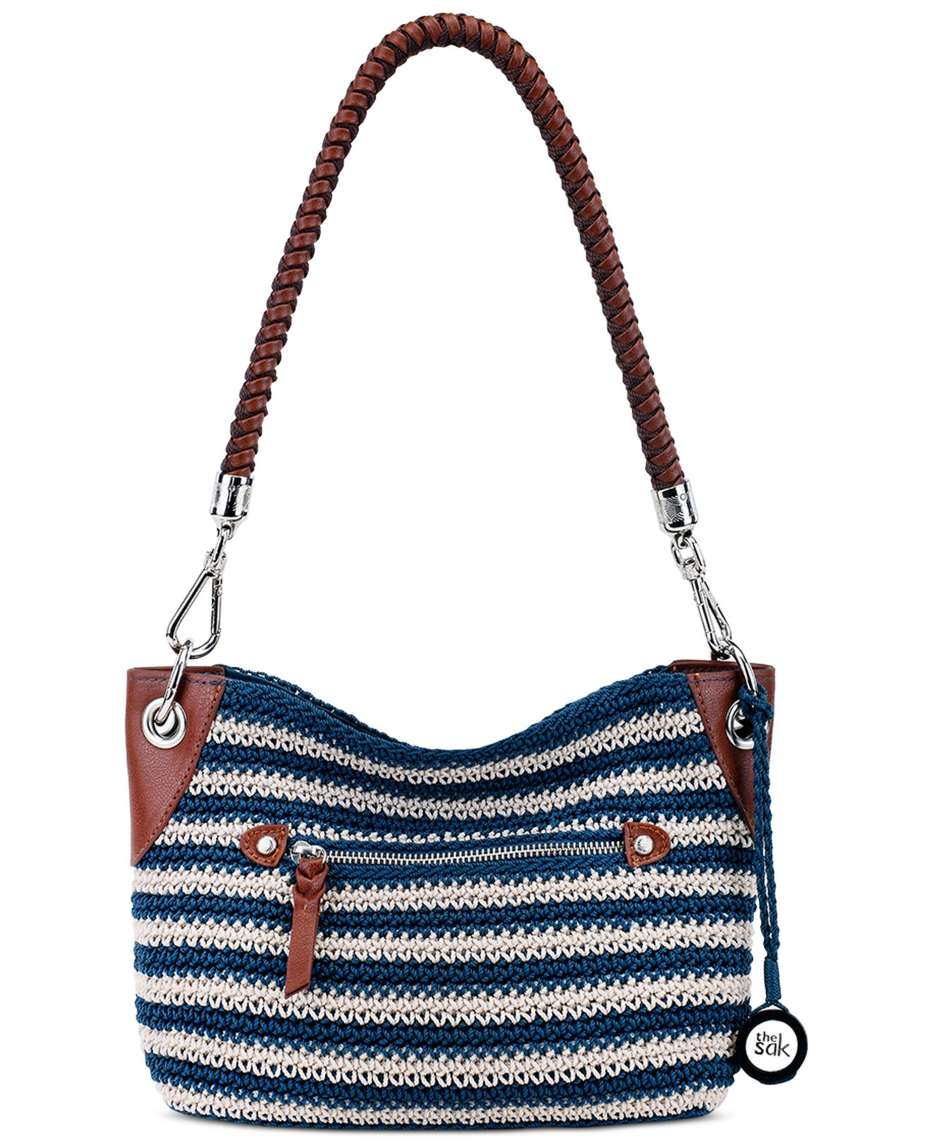 The sak Portola Crochet Bag in Blue (Vintage Eggshell) Save 26 Lyst